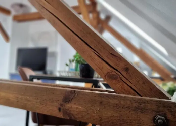 Appartement Exclusives Loft, Klimaanlage, Parkplatz, Netflix & Disney, Dominospizza, Wallbox *